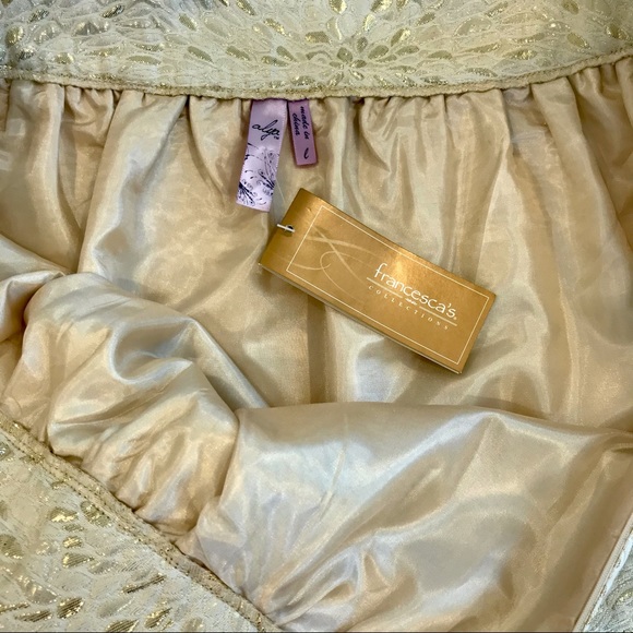 💥 Francesca’s Alya Fireworks Skirt L NWT - Picture 5 of 13